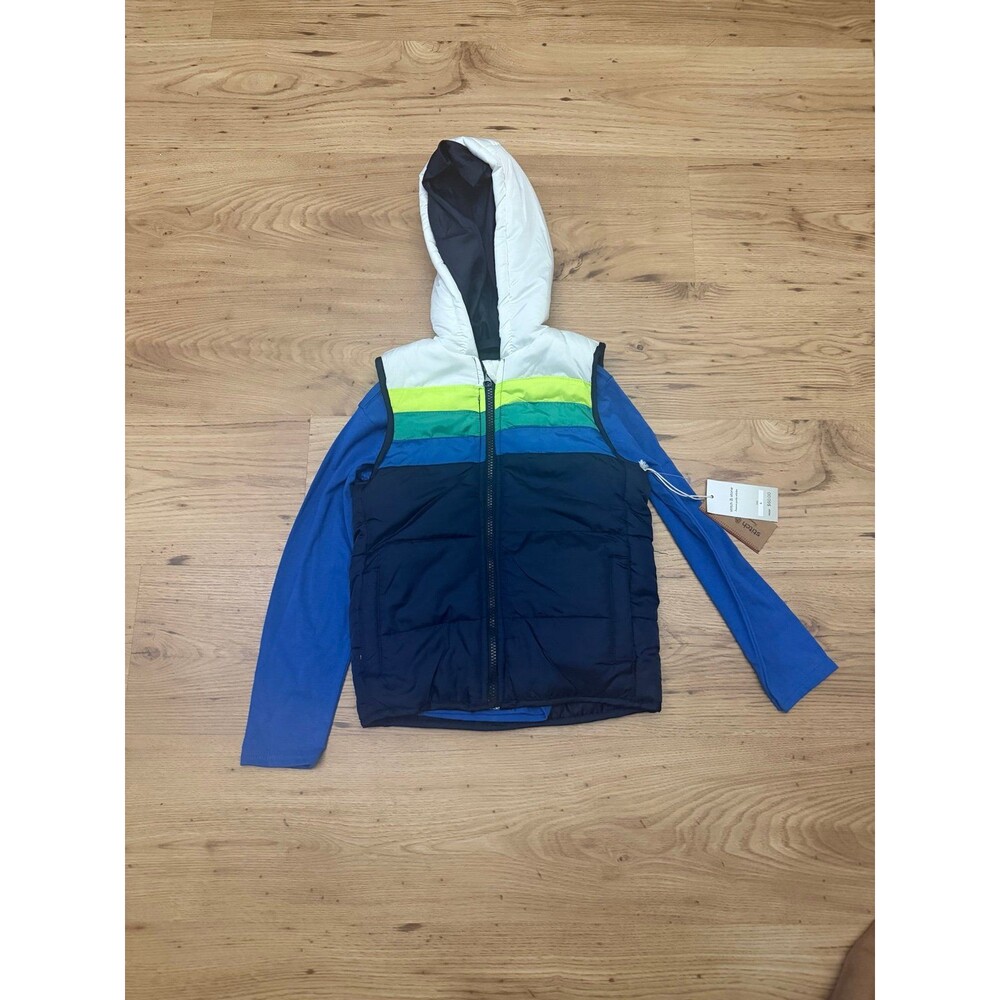 Stitch Fix / Stitch & Stone Kids Colorblock Hooded Puffer